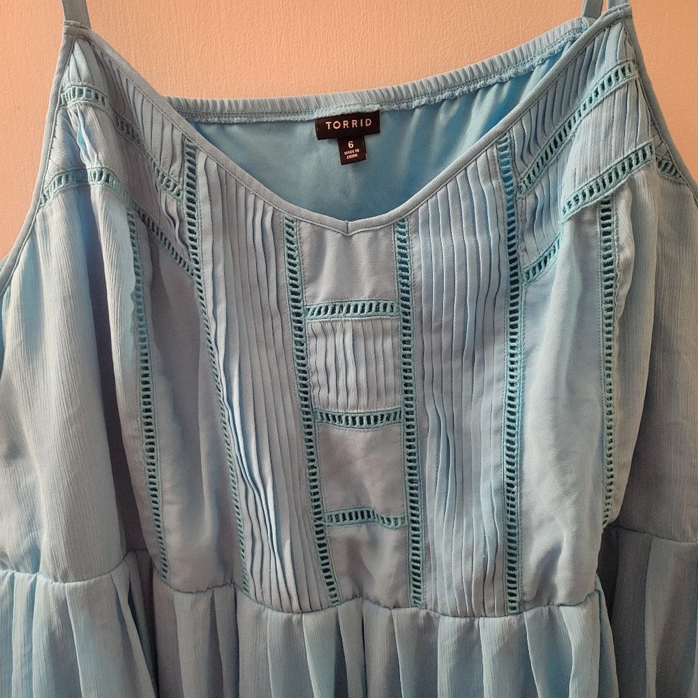 Mini Chiffon Skater Dress